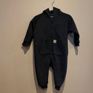 Carhartt Charcoal Kids One Piece Footie